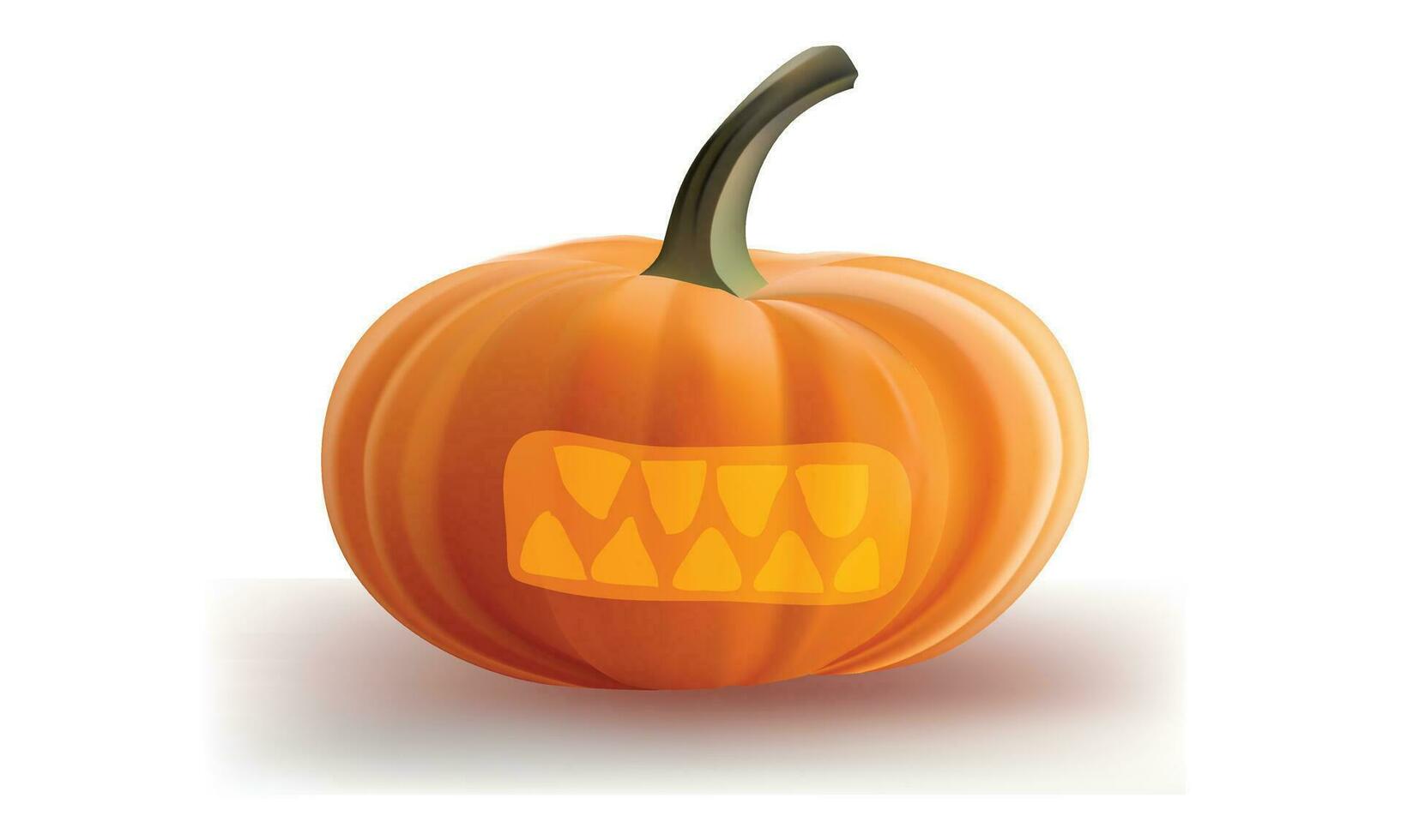 zucca haloween giorno celebrare ottobre vettore forma per sfondo design.