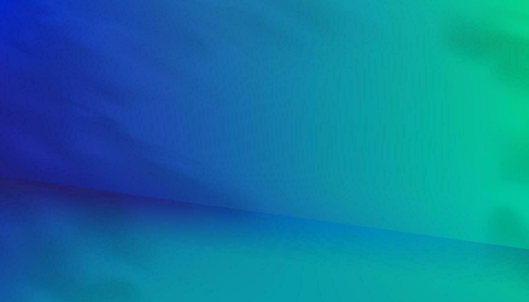 studio sfondo, prodotto Schermo podio con ombra le foglie su verde blu parete superficie.vettore fondale bandiera scena futuristico neon per futuro cyberspazio, pubblicità, tecnologia, cosmetici, moda, fantascienza vettore
