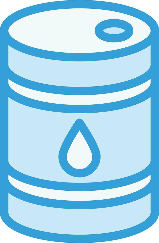 illustrazione del design dell'icona del vettore del barile di petrolio