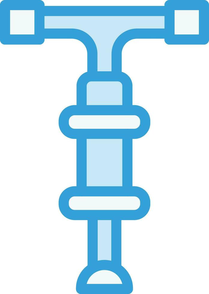 illustrazione del design dell'icona vettoriale pogo