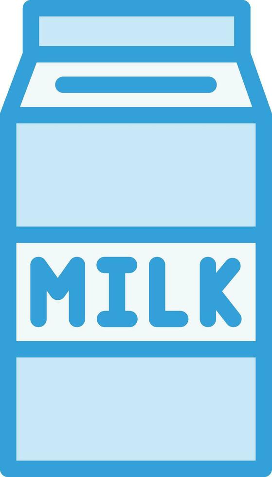 illustrazione del design dell'icona del vettore del latte