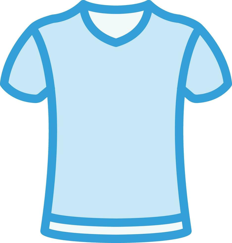 illustrazione del disegno dell'icona di vettore della maglietta
