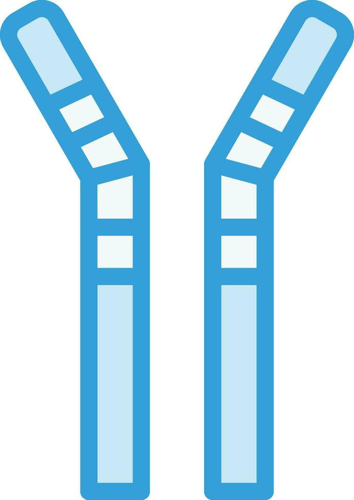 illustrazione del design dell'icona di vettore di cannucce