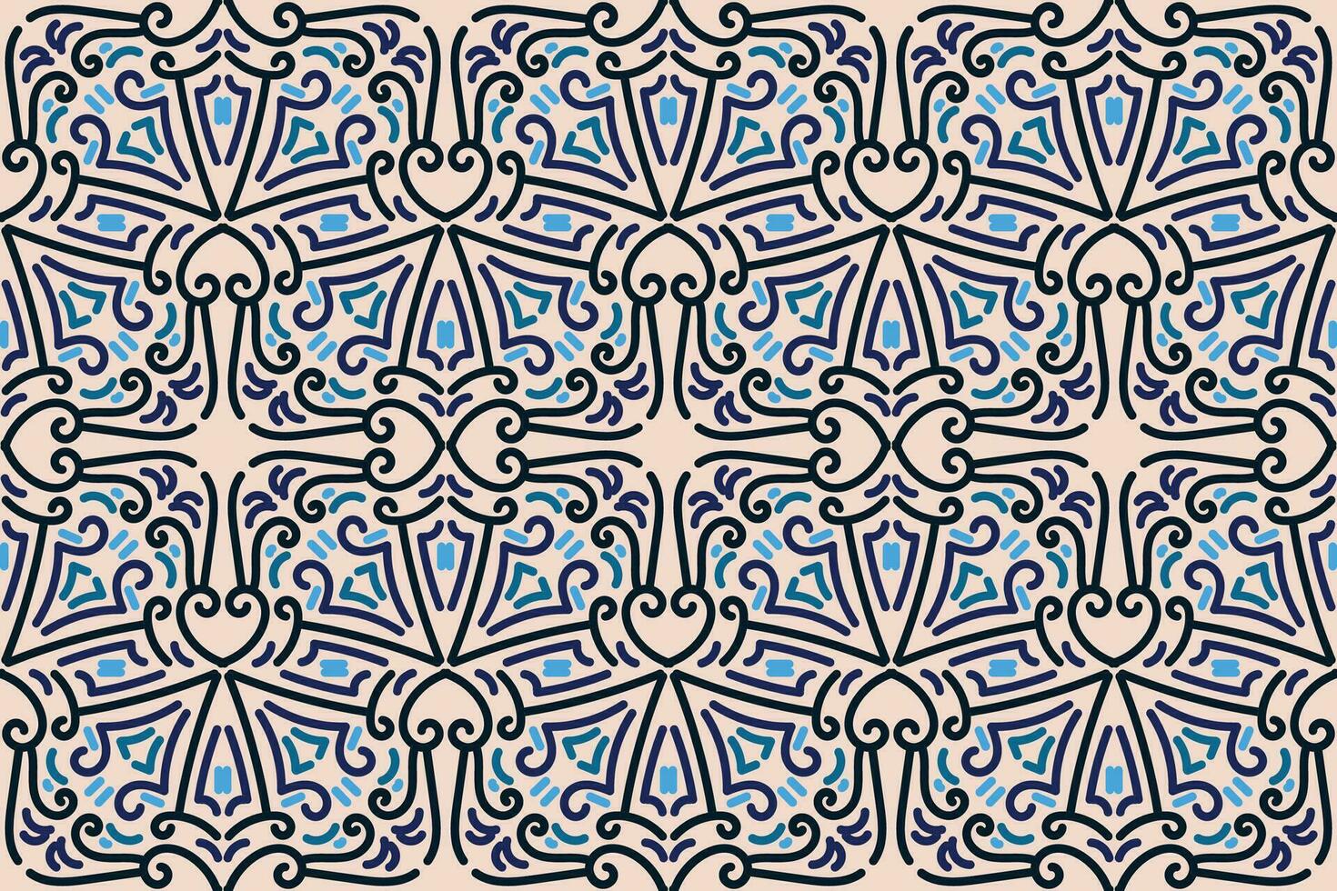 orientale modello. morbido colore sfondo con Arabo ornamenti. modello, sfondo e sfondo per il tuo design. tessile ornamento. vettore illustrazione.