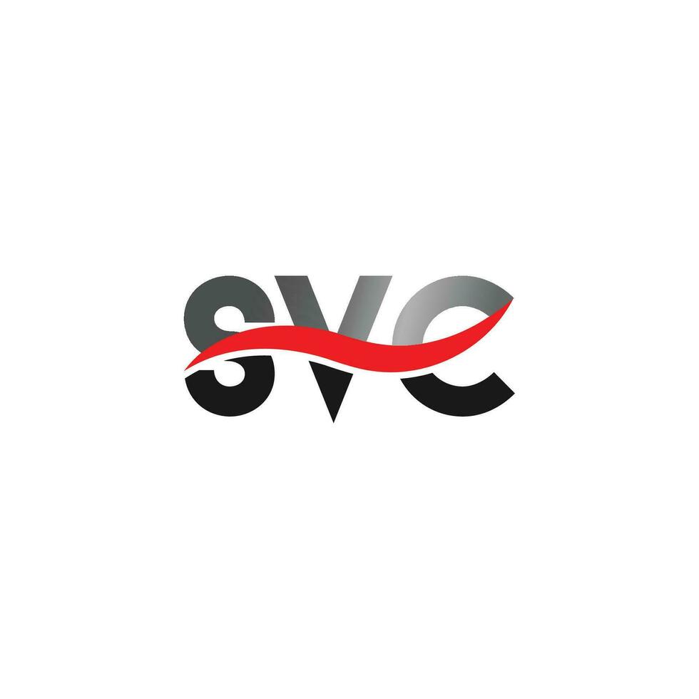monogramma lettera svc moderno iniziale logo design ,svc connesso cerchio maiuscolo monogramma logo vettore