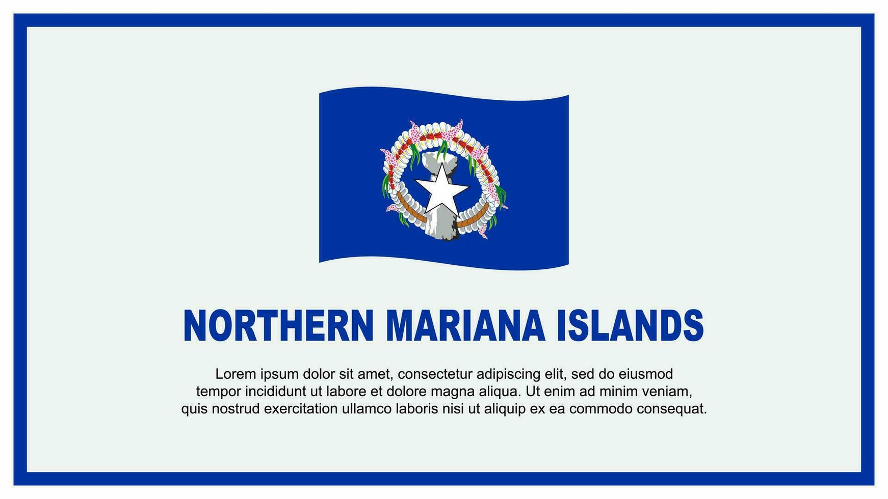 settentrionale mariana isole bandiera astratto sfondo design modello. settentrionale mariana isole indipendenza giorno bandiera sociale media vettore illustrazione. bandiera