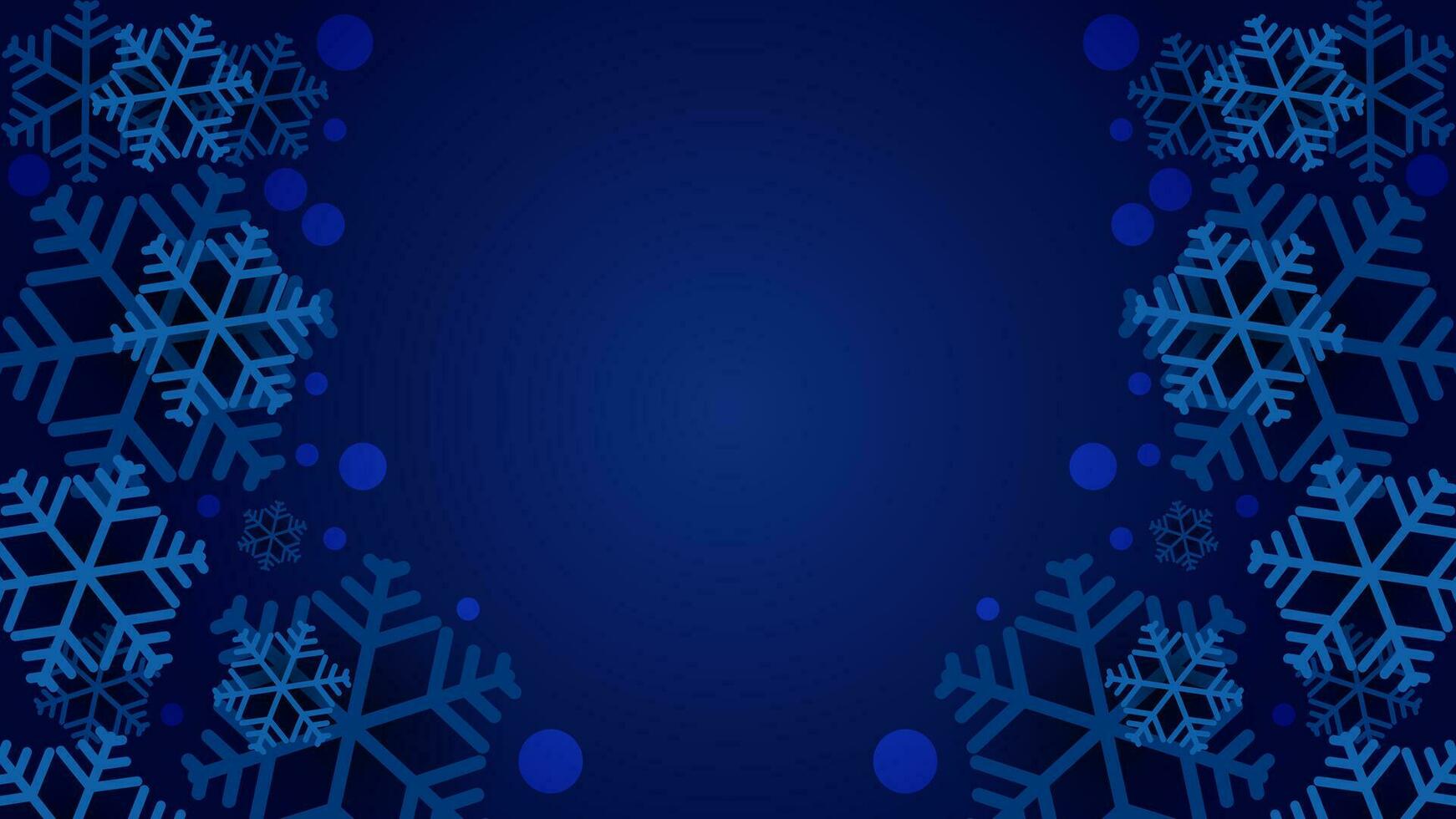 inverno sfondo modello con fiocco di neve particelle adatto per striscione, manifesto, annuncio, opuscolo. vettore illustrazione