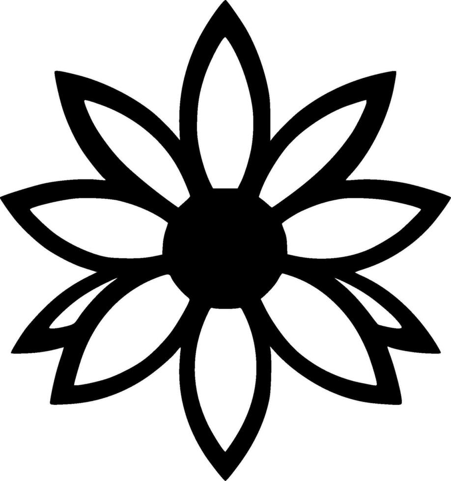 fiore - alto qualità vettore logo - vettore illustrazione ideale per maglietta grafico