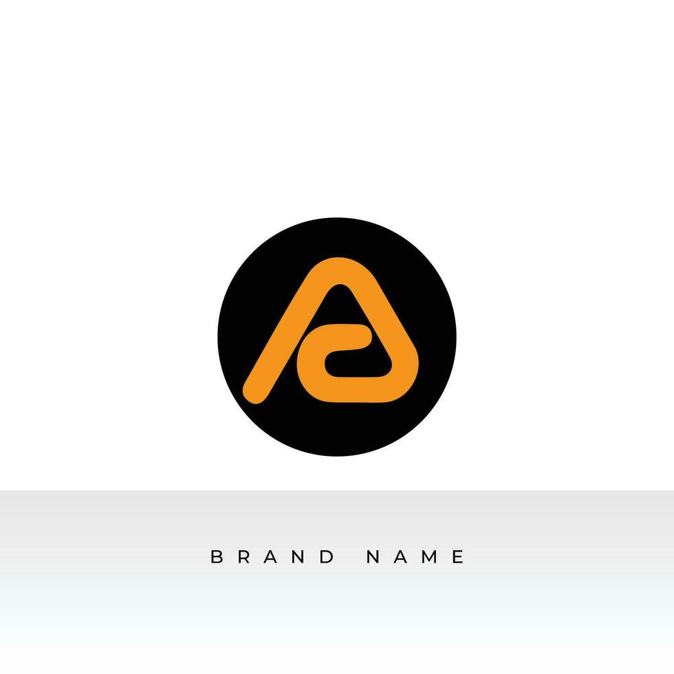 un' lettera logo iniziali moderno monogramma simbolo concetto. creativo linea cartello design. grafico alfabeto simbolo per aziendale attività commerciale identità. vettore illustrazione logo design.