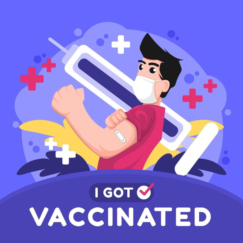 persone forti dopo la vaccinazione vettore