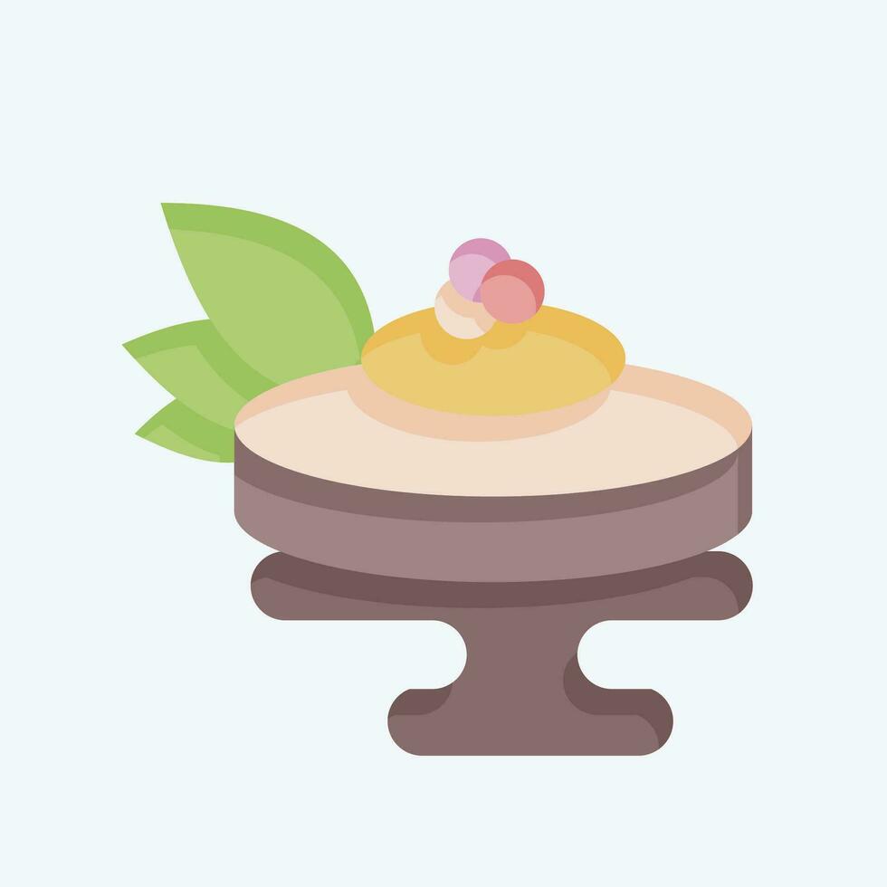 icona ankimo. relazionato per Sushi simbolo. piatto stile. semplice design modificabile. semplice illustrazione vettore