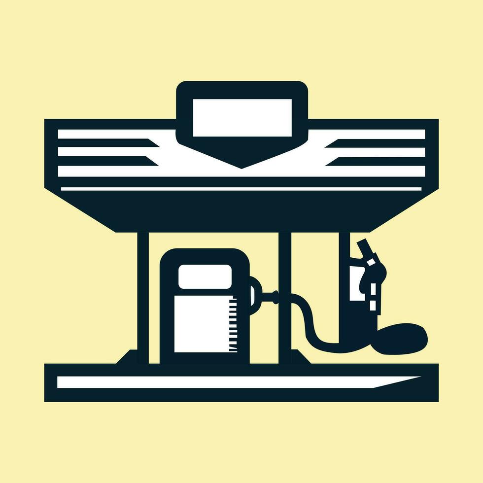 benzina pompa gas stazione icona vettore design simbolo vettore