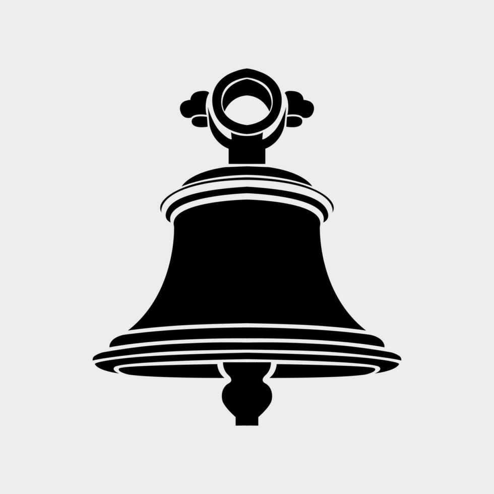 il campana di indù tempio vettore icona.