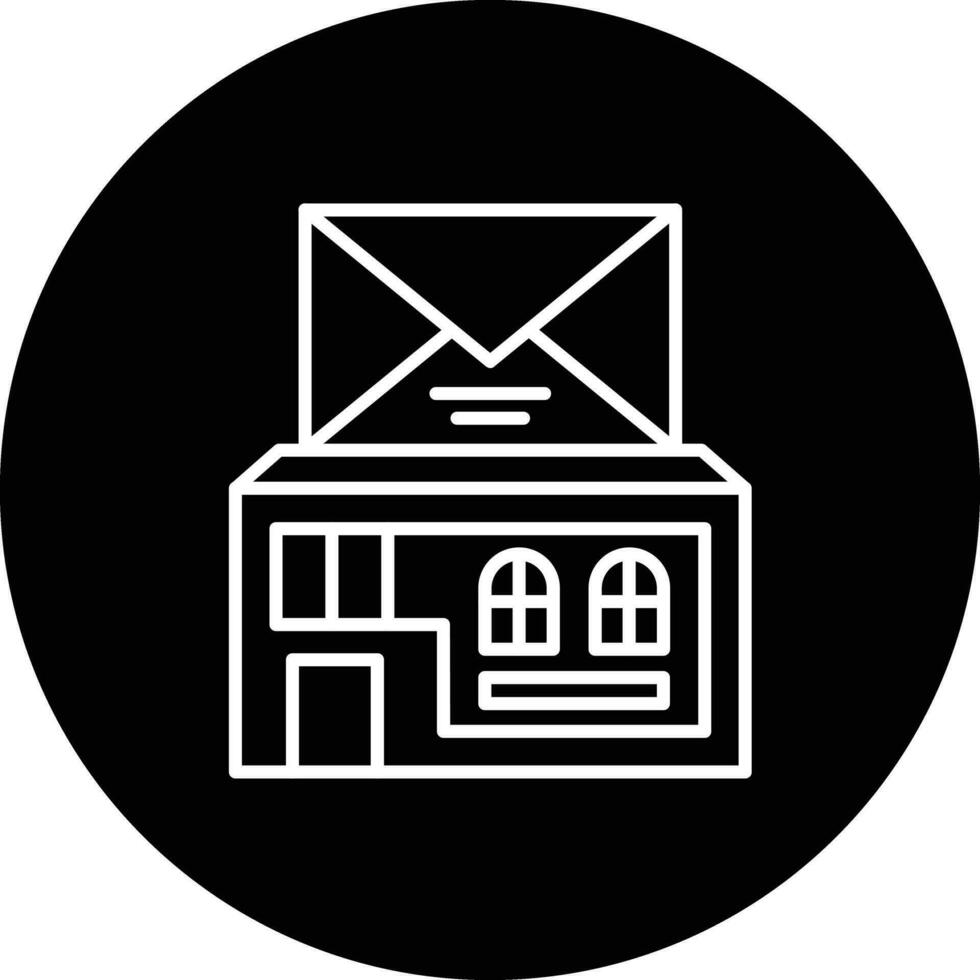 postale servizio vettore icona