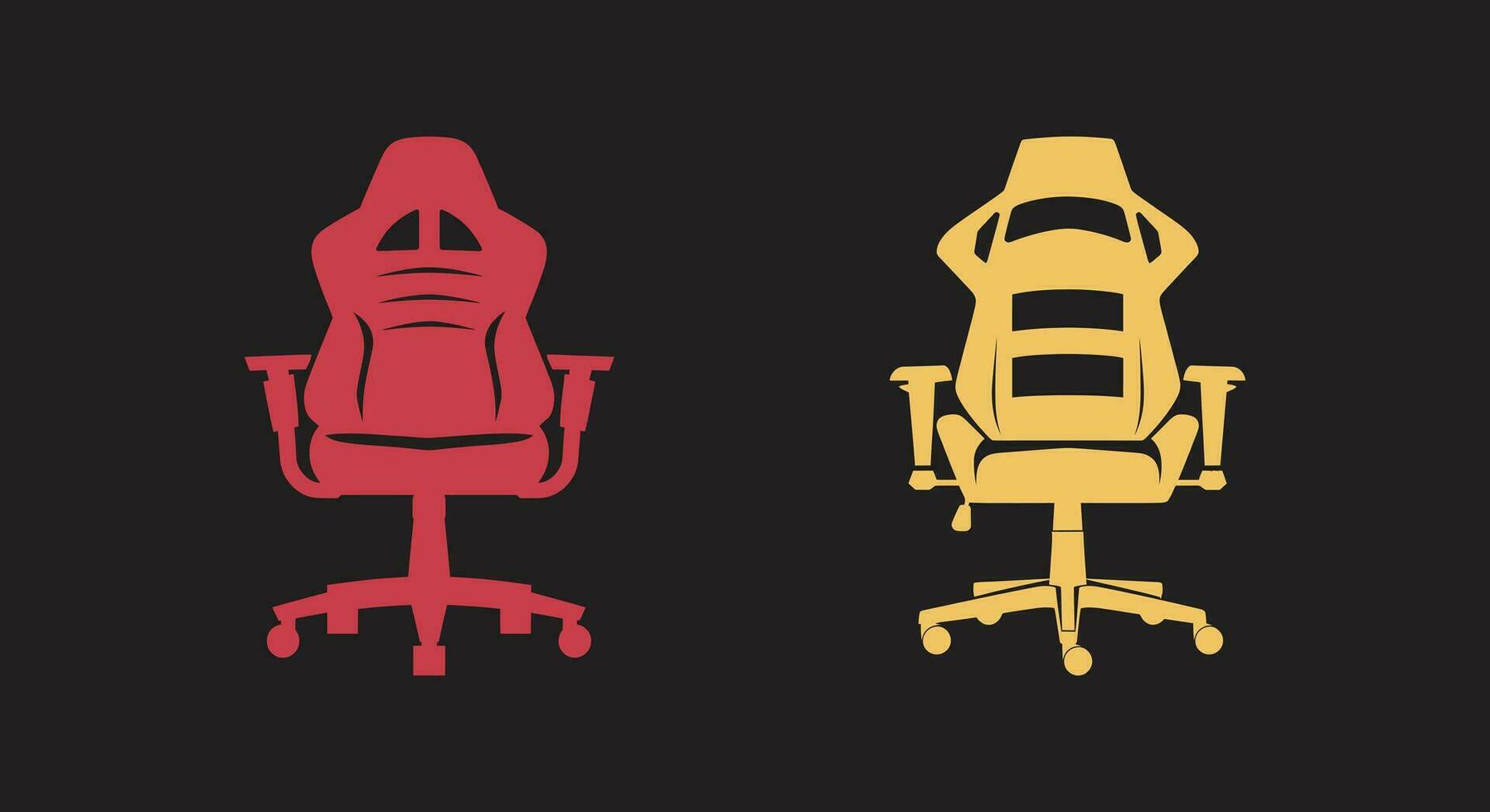 gioco comfort ergonomico gioco sedia vettore elementi per design progetti
