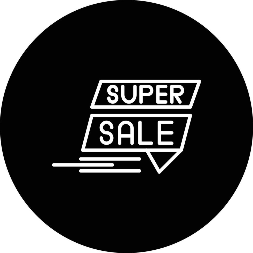 super vendita vettore icona