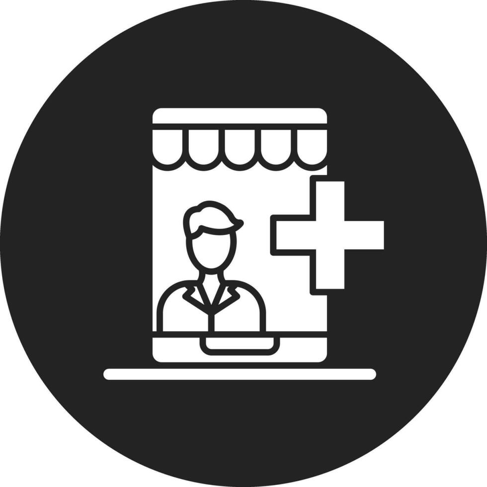 medico e-commerce fornitore vettore icona
