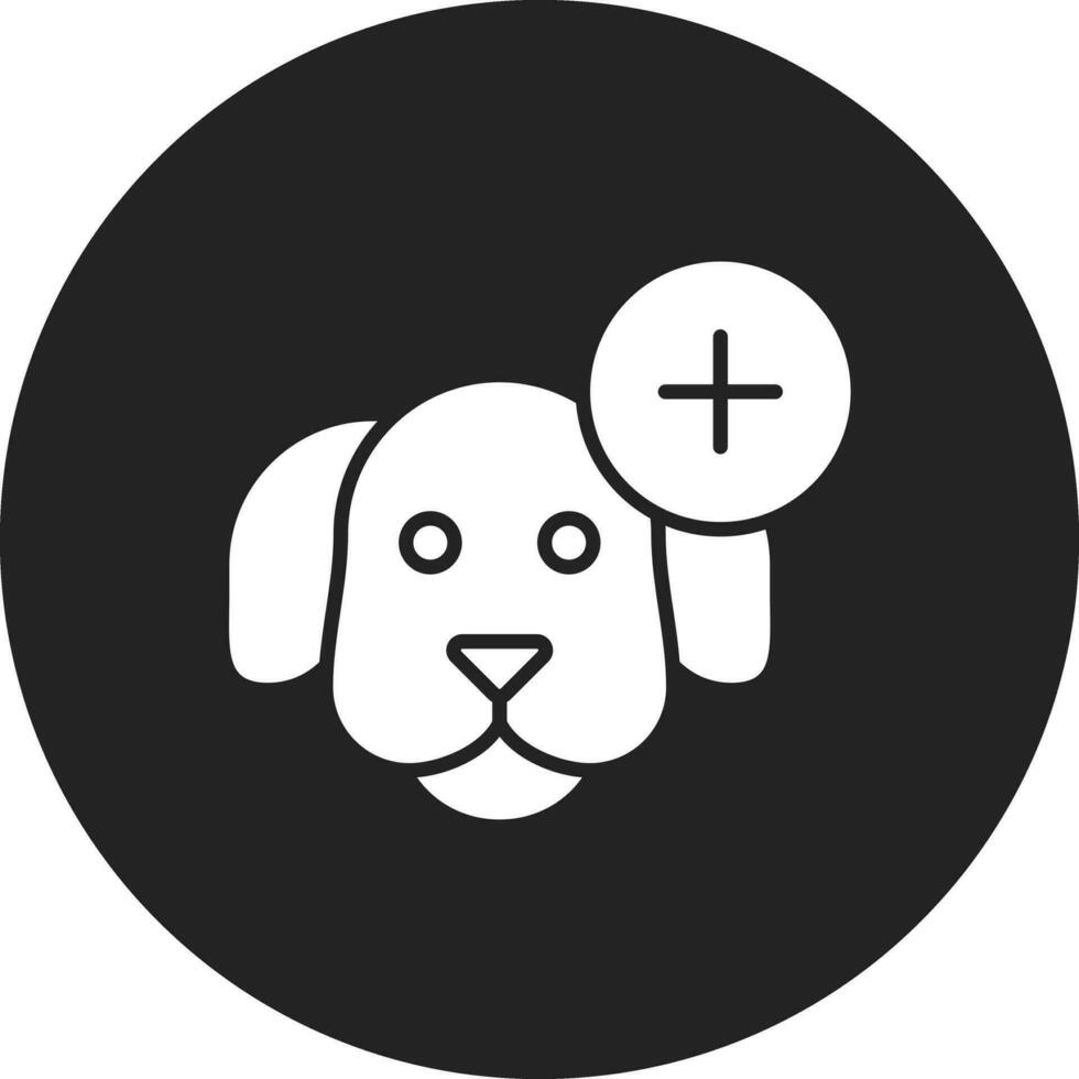 servizio cane vettore icona