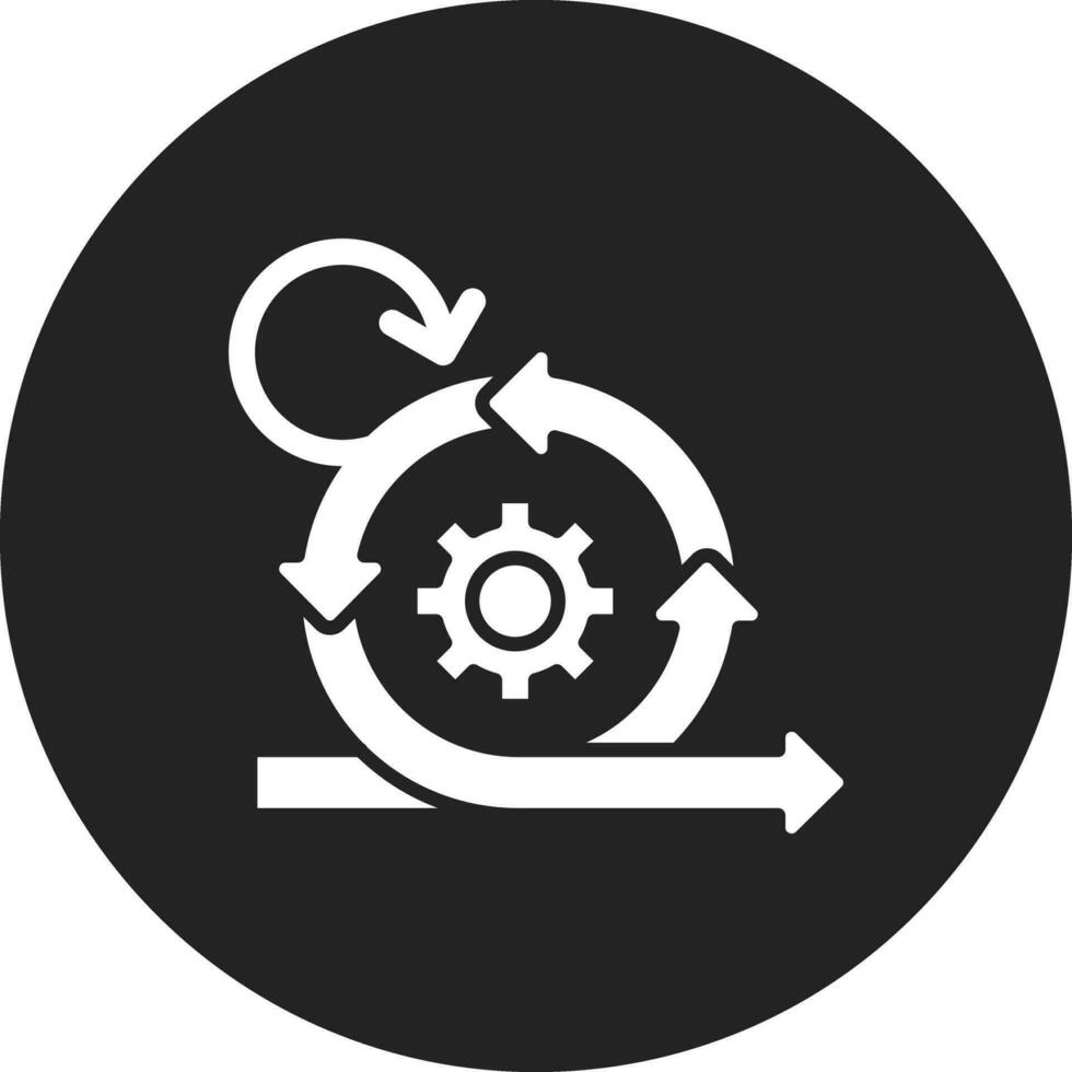 agile sviluppo vettore icona