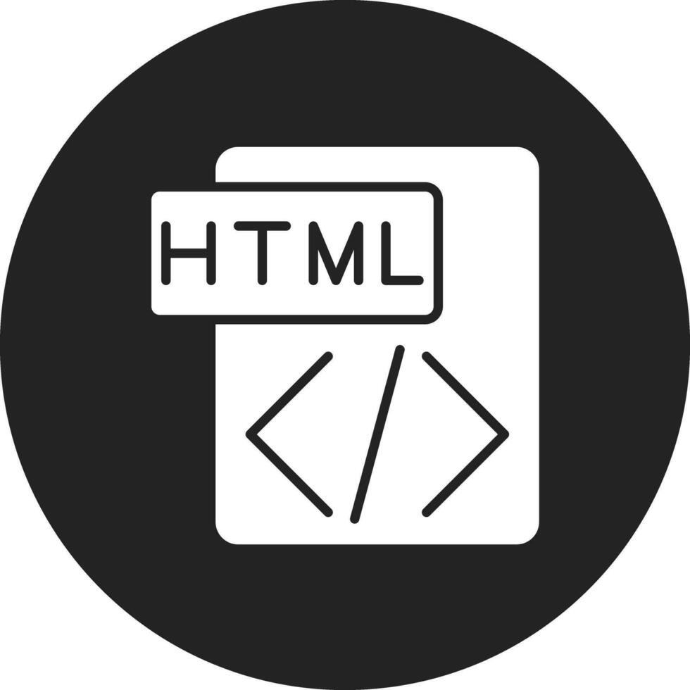 html vettore icona