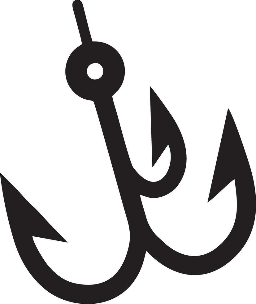 logo icona pesca vettore disegno, oggetto pesce icona pesca