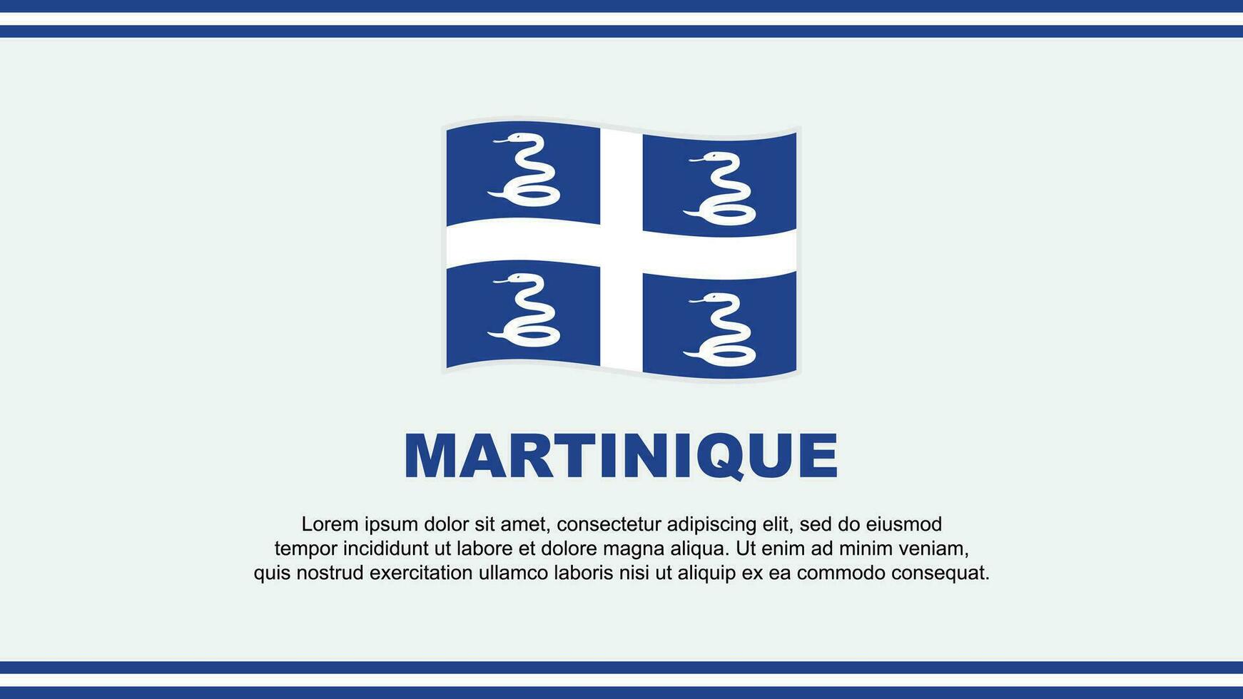 Martinica bandiera astratto sfondo design modello. design vettore