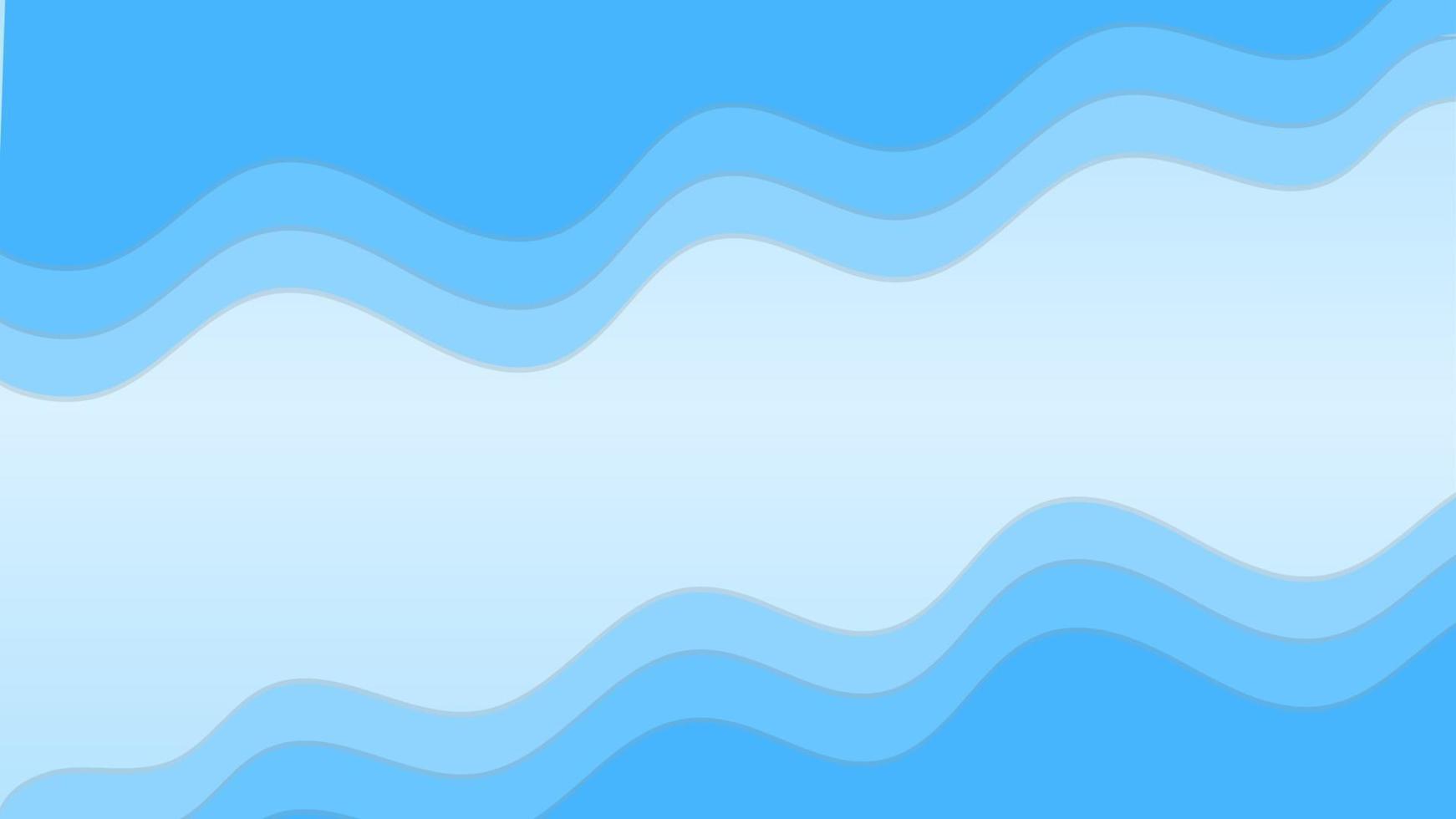 sfondo astratto blu pastello papercut con gradiente vettore