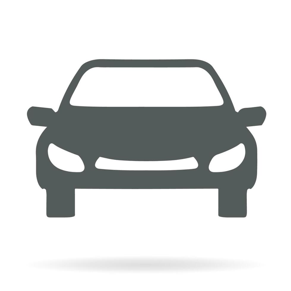 auto vettore icona. isolato semplice Visualizza davanti logo illustrazione. cartello simbolo. auto stile auto logo design con concetto gli sport veicolo icona.