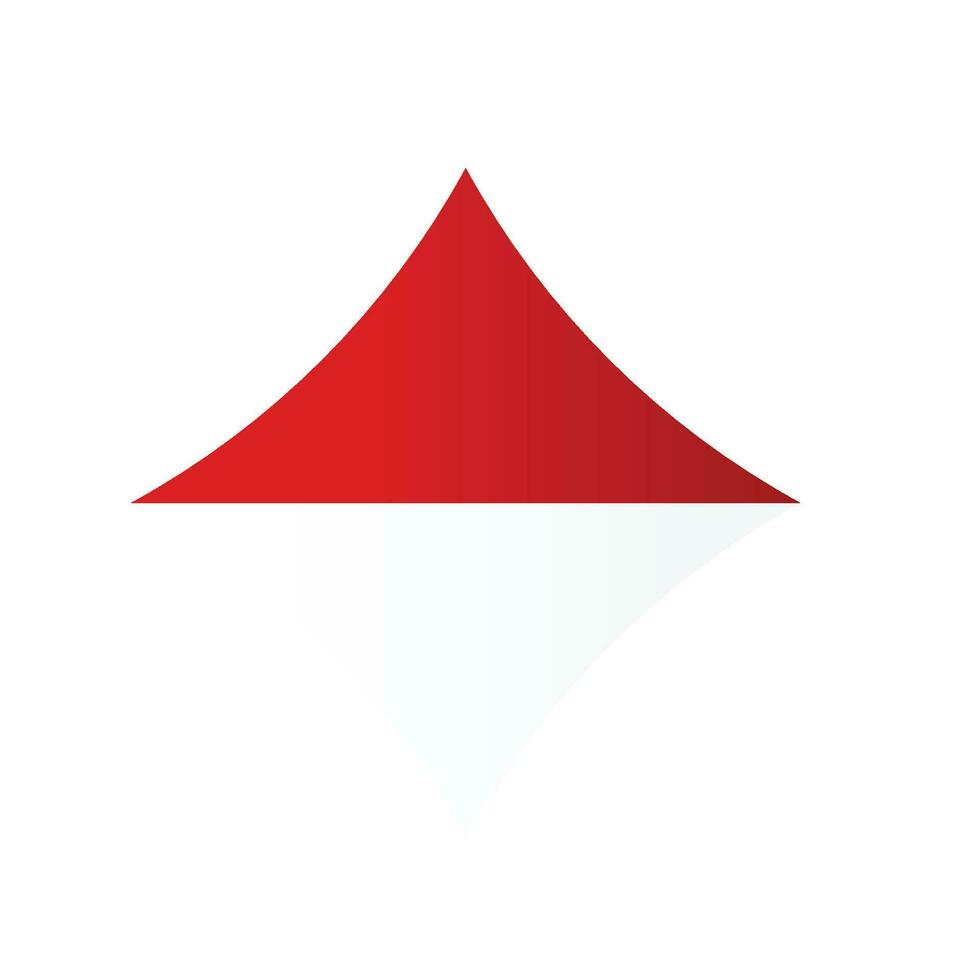 geometria Indonesia bandiera vettore