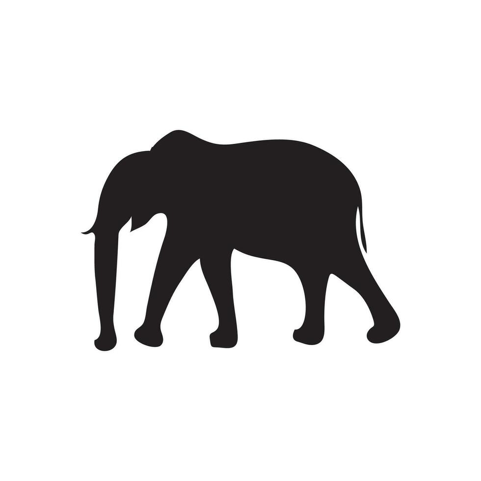 animale silhouette icona nel piatto stile. animale vettore illustrazione su bianca isolato sfondo. attività commerciale concetto.