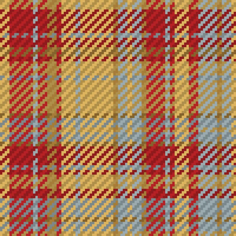 senza soluzione di continuità modello di Scozzese tartan plaid. ripetibile sfondo con dai un'occhiata tessuto struttura. vettore fondale a strisce tessile Stampa.