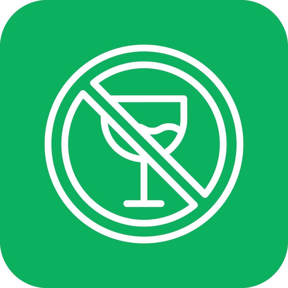 alcool divieto vettore icona design illustrazione
