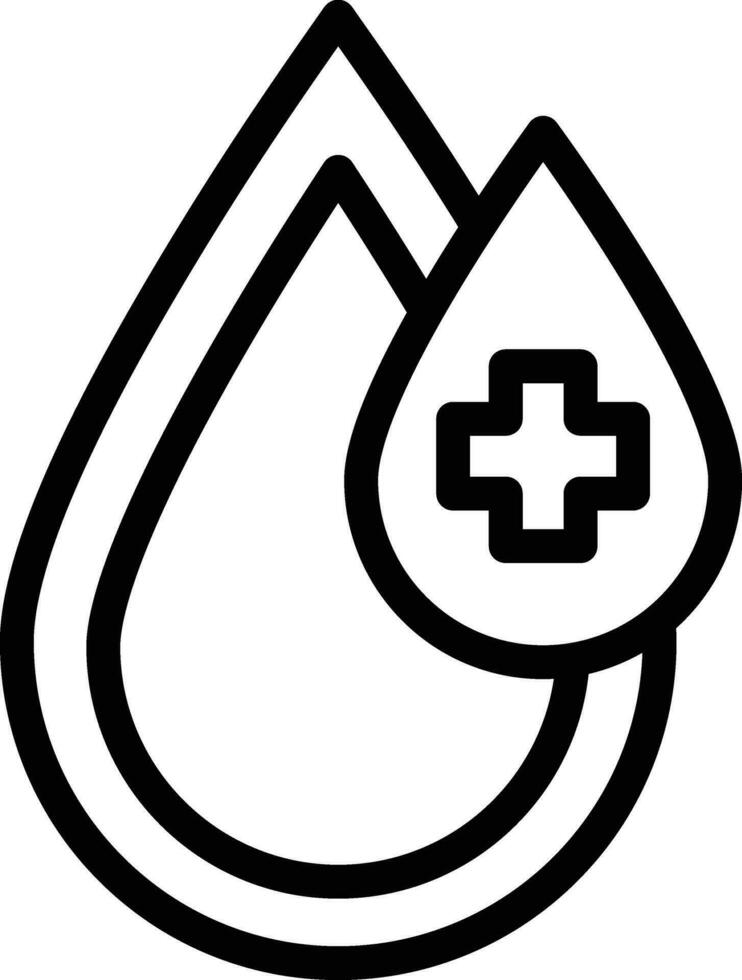 sangue vettore icona design illustrazione