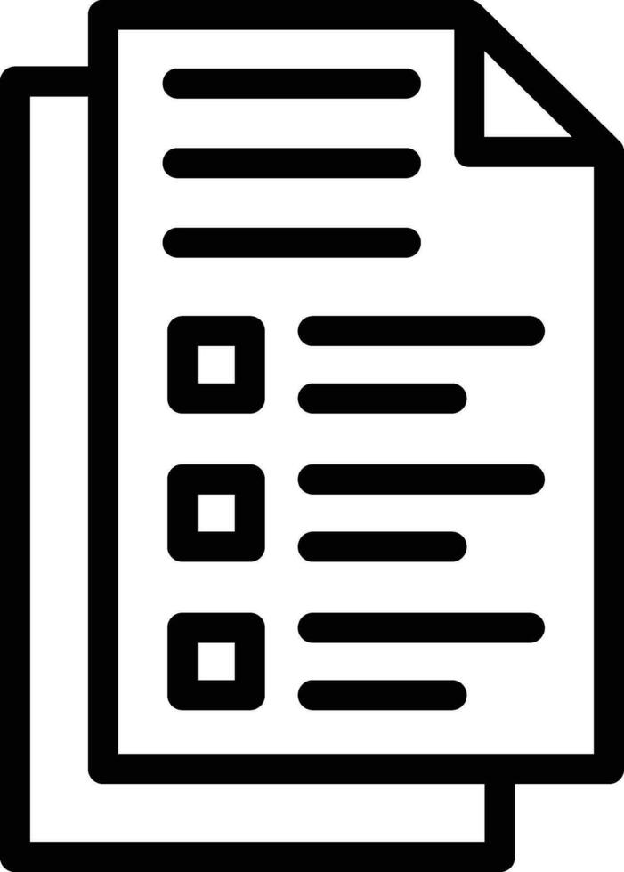 illustrazione del design dell'icona del vettore del documento