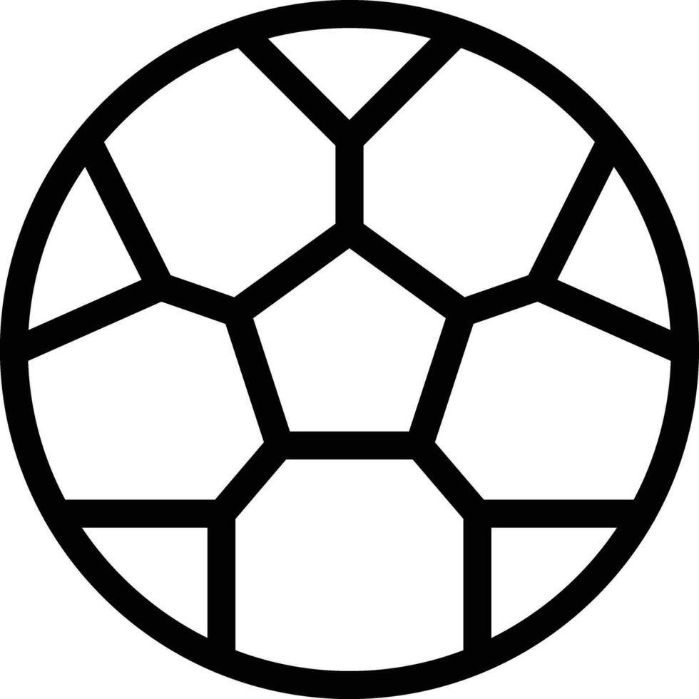 illustrazione del design dell'icona del vettore di calcio