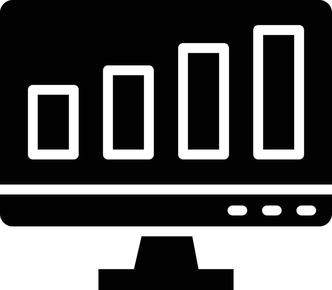 statistica vettore icona design illustrazione