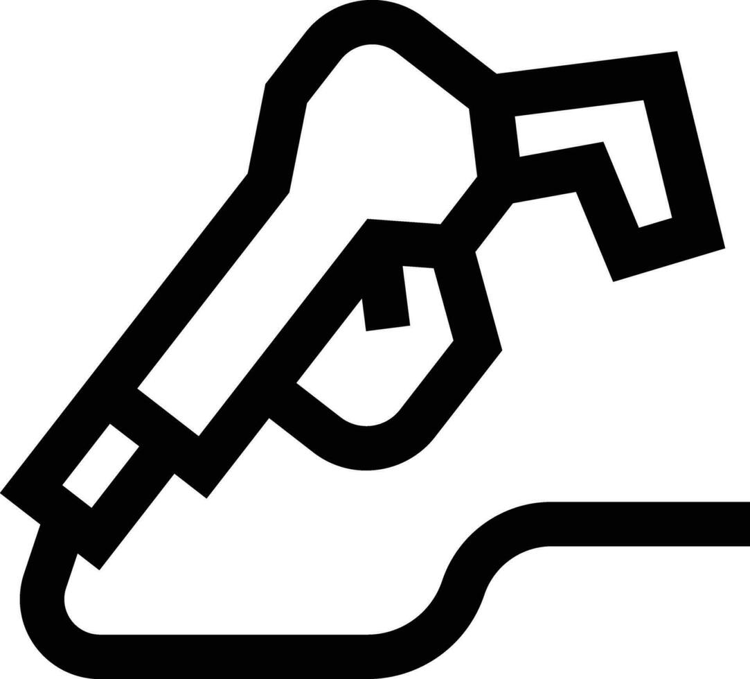 carburante ugello vettore icona design illustrazione