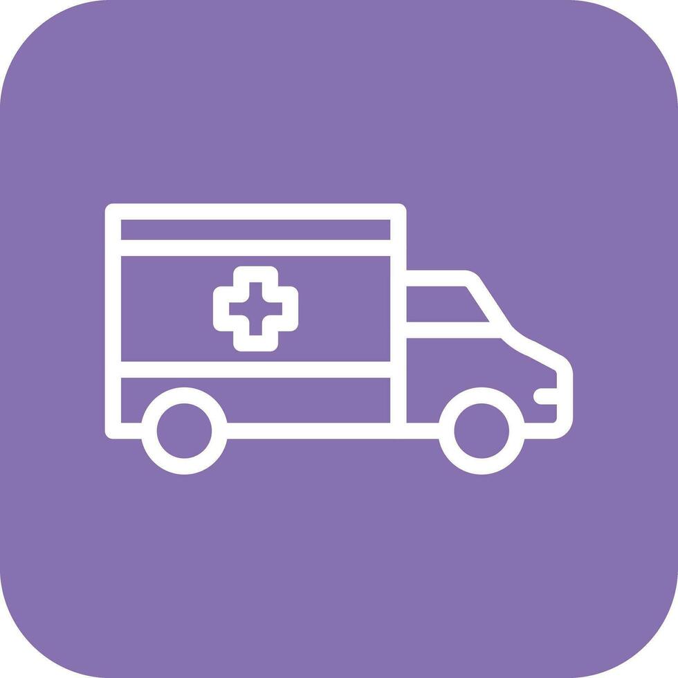 ambulanza vettore icona design illustrazione
