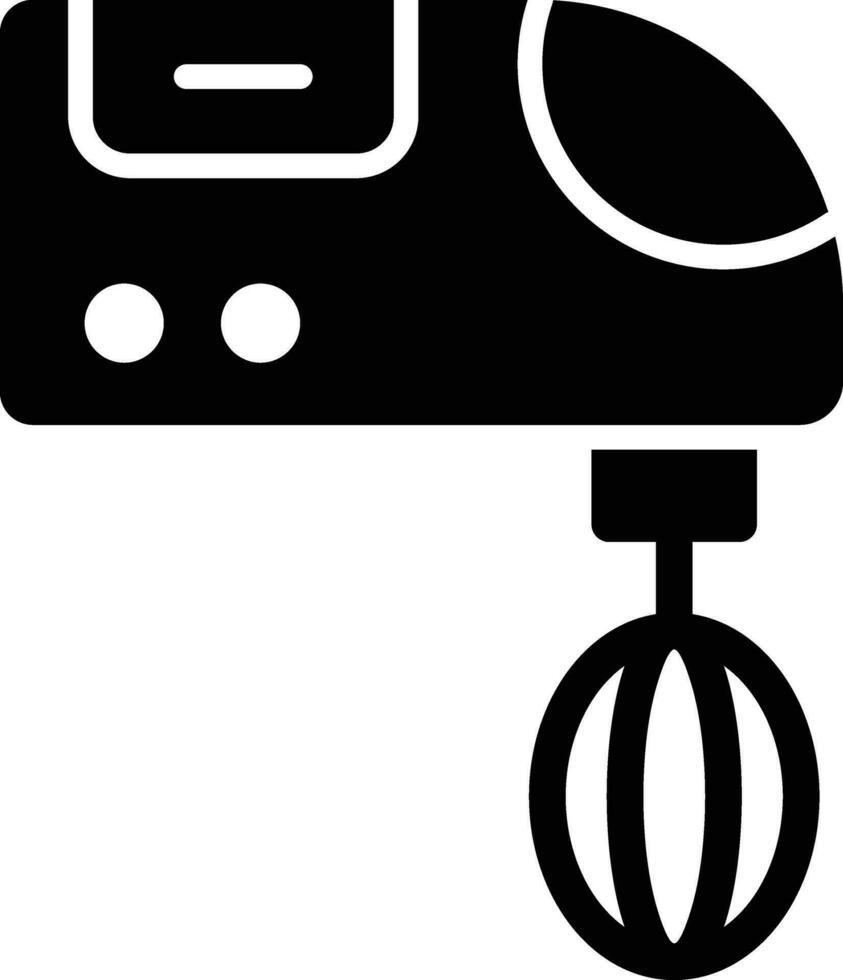 illustrazione del design dell'icona del vettore del mixer