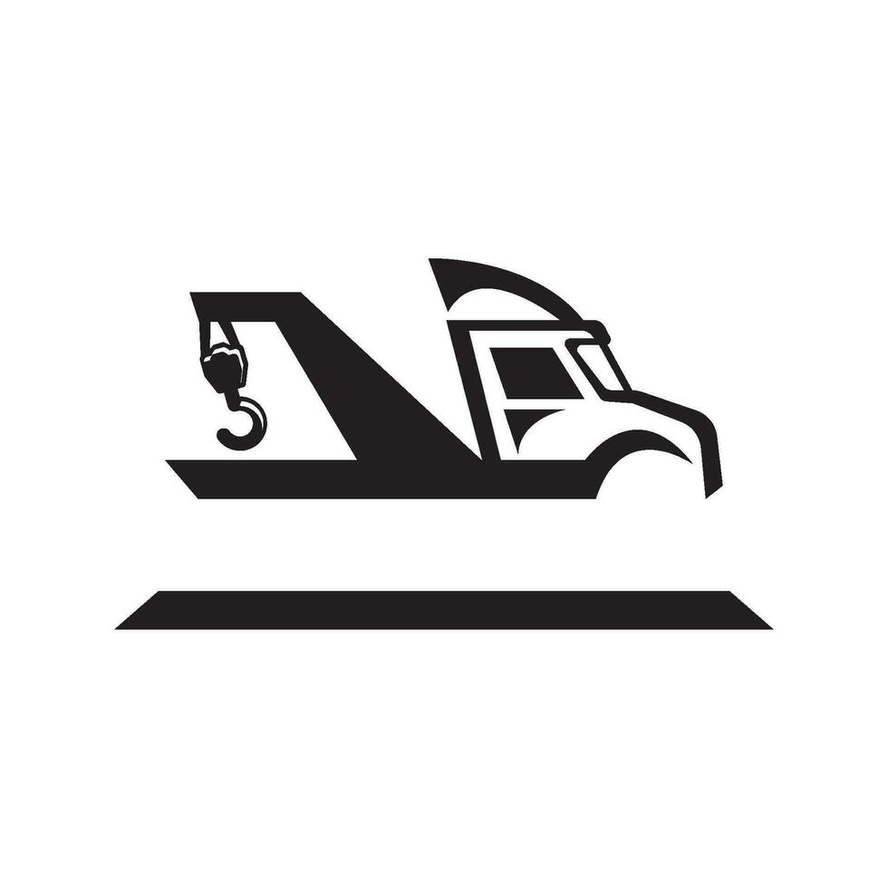 trainare auto icona logo vettore illustrazione design modello