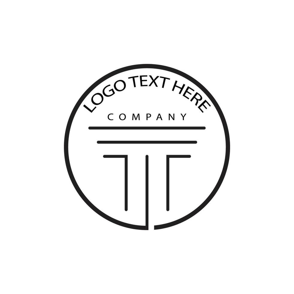 colonna logo vettore modello elemento simbolo design
