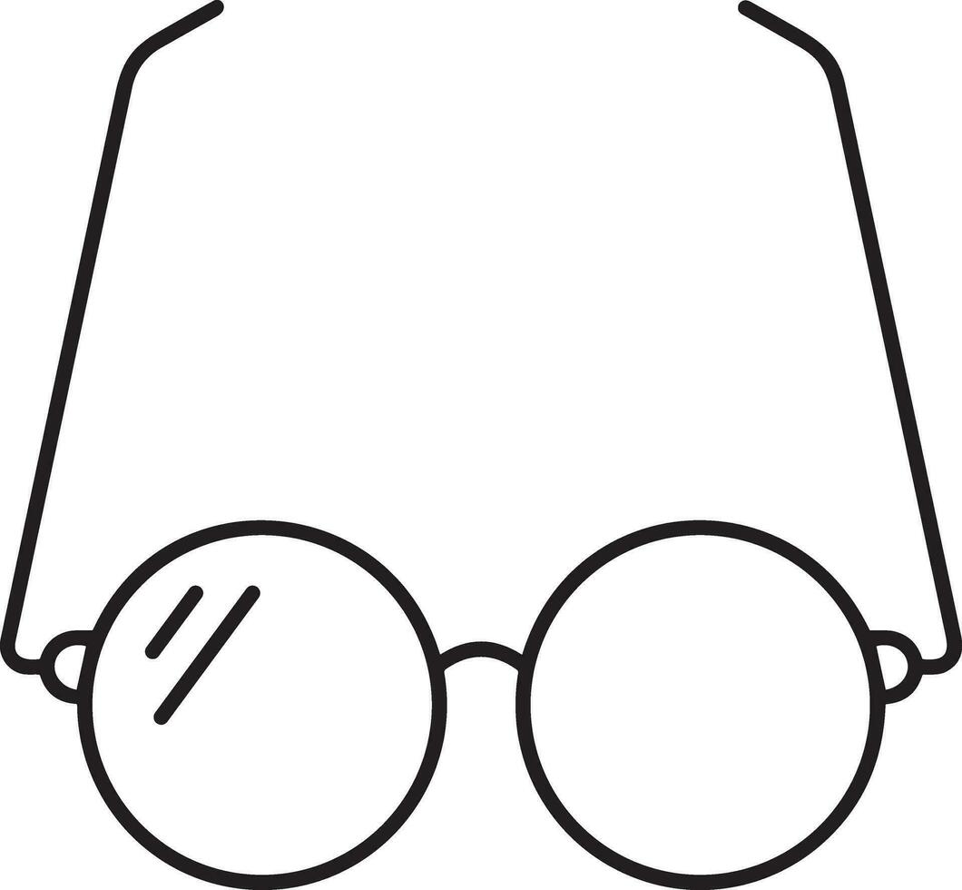 bicchieri ottico icona simbolo Immagine vettore. illustrazione di occhiali da sole protezione vista grafico design Immagine vettore