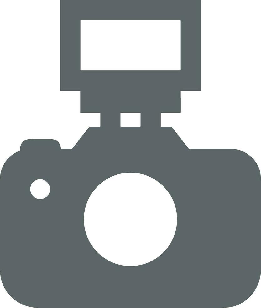 telecamera fotografia icona simbolo vettore Immagine. illustrazione di multimedia fotografico lente grafico design Immagine