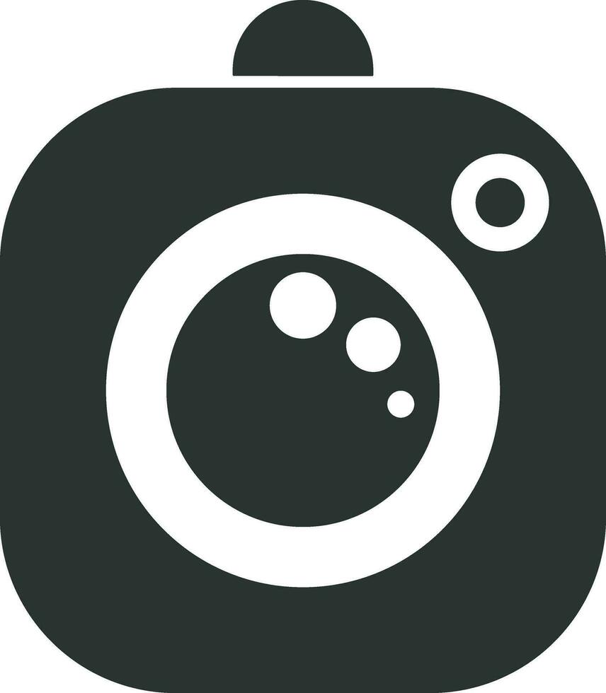 telecamera fotografia icona simbolo vettore Immagine. illustrazione di multimedia fotografico lente grafico design Immagine