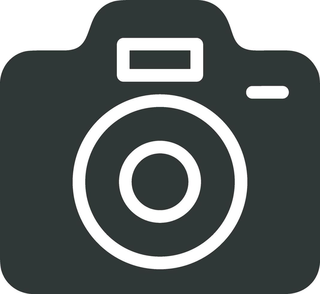 telecamera fotografia icona simbolo vettore Immagine. illustrazione di multimedia fotografico lente grafico design Immagine