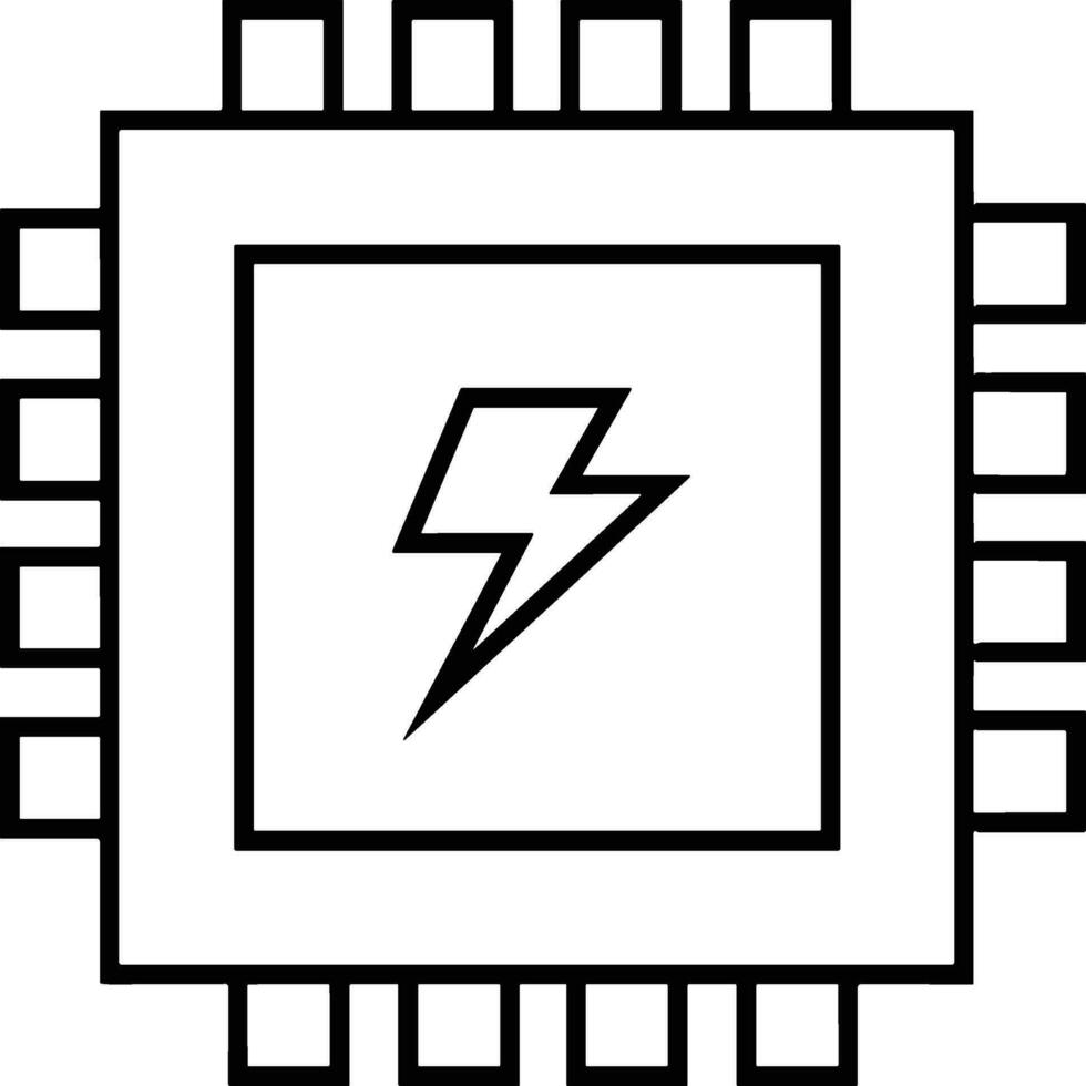 artificiale intelligenza icona simbolo vettore Immagine. illustrazione di il cervello robot apprendimento umano inteligente algoritmo design Immagine.