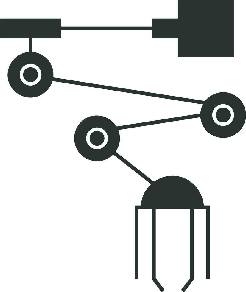 artificiale intelligenza icona simbolo vettore Immagine. illustrazione di il cervello robot apprendimento umano inteligente algoritmo design Immagine.