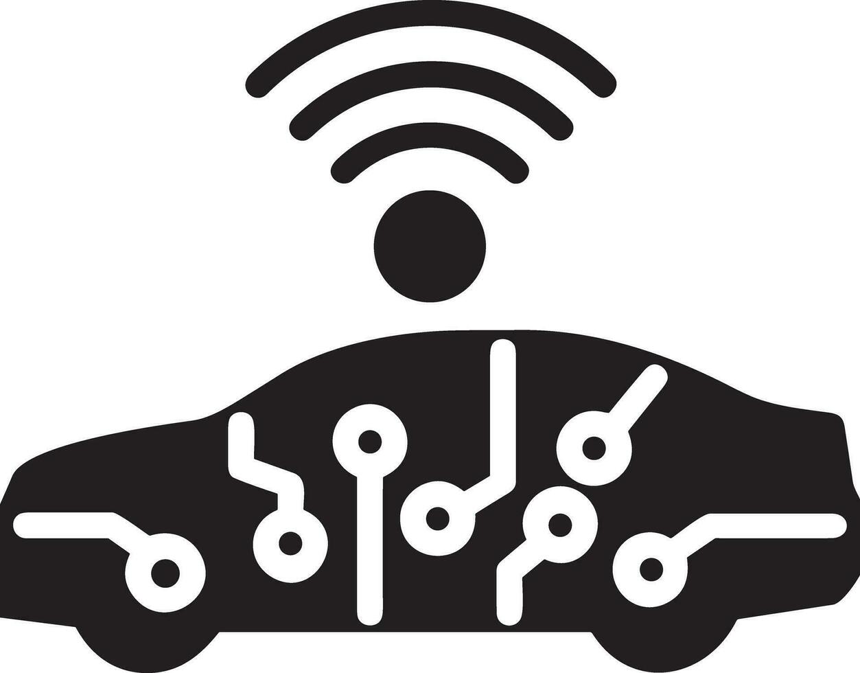 artificiale intelligenza icona simbolo vettore Immagine. illustrazione di il cervello robot apprendimento umano inteligente algoritmo design Immagine.