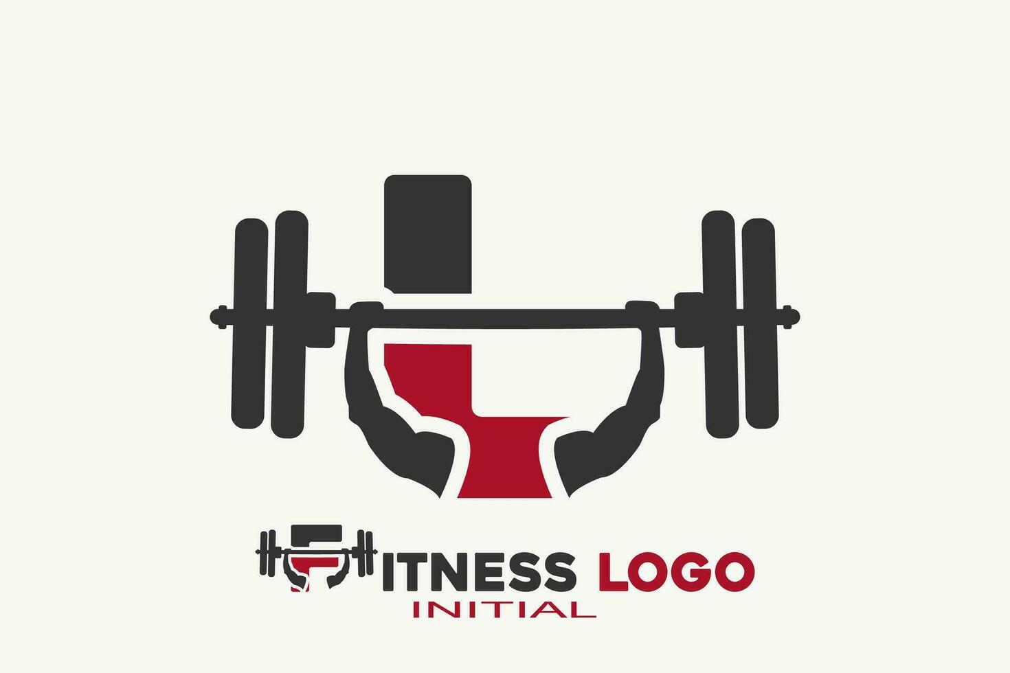 iniziali lettera l con fitness creativo geometrico moderno logo design. vettore