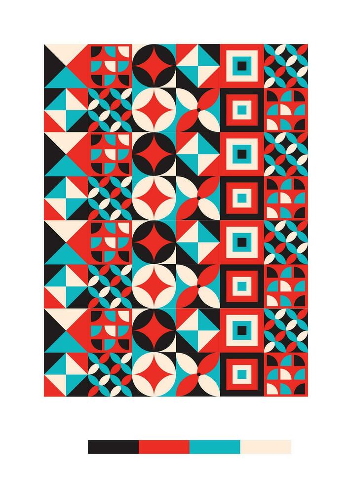 arte, sfondo, striscione, cerchio, colore, colorato, composizione, contemporaneo, coperchio, creativo, cubo, decorazione, decorativo, disegno, elemento, elementi, funky, geometrico, geometrico sfondo, geometria, vettore